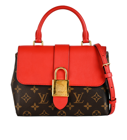 Locky BB, &pound;995, Handbags, Brown/Red, Canvas/Leather, Front view